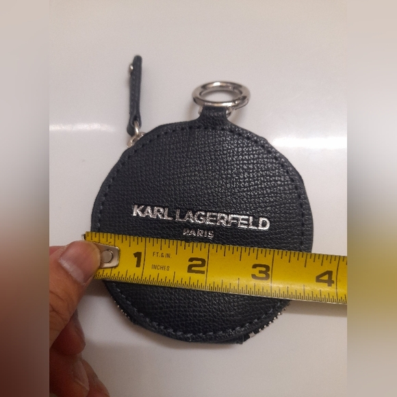 Karl Lagerfeld - Coin Pouch Bag Accessory - Navy Blue - NEW - Picture 5 of 5